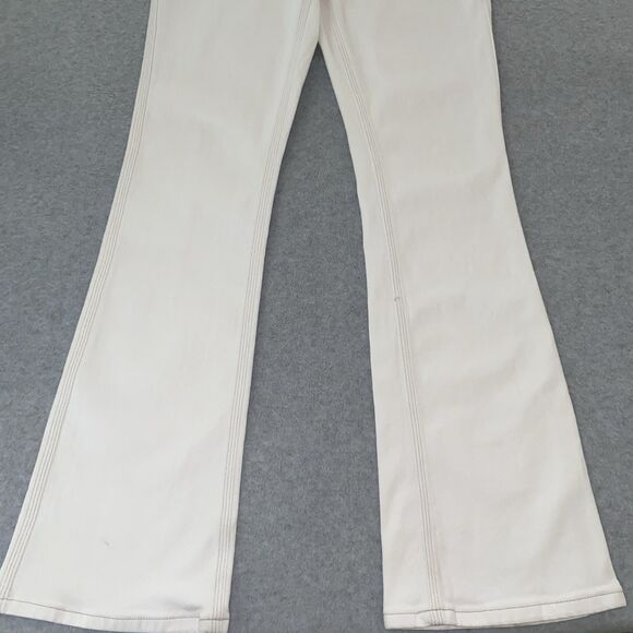 Y2K Ralph Lauren Jeans Co Whitney Jean Women’s 8 30” White Stretch Bootcut Denim - Picture 3 of 16